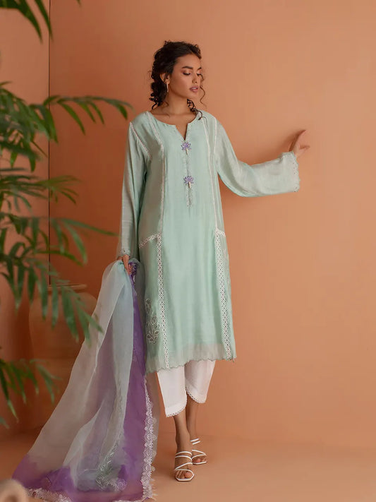 Aqua Green Kurta